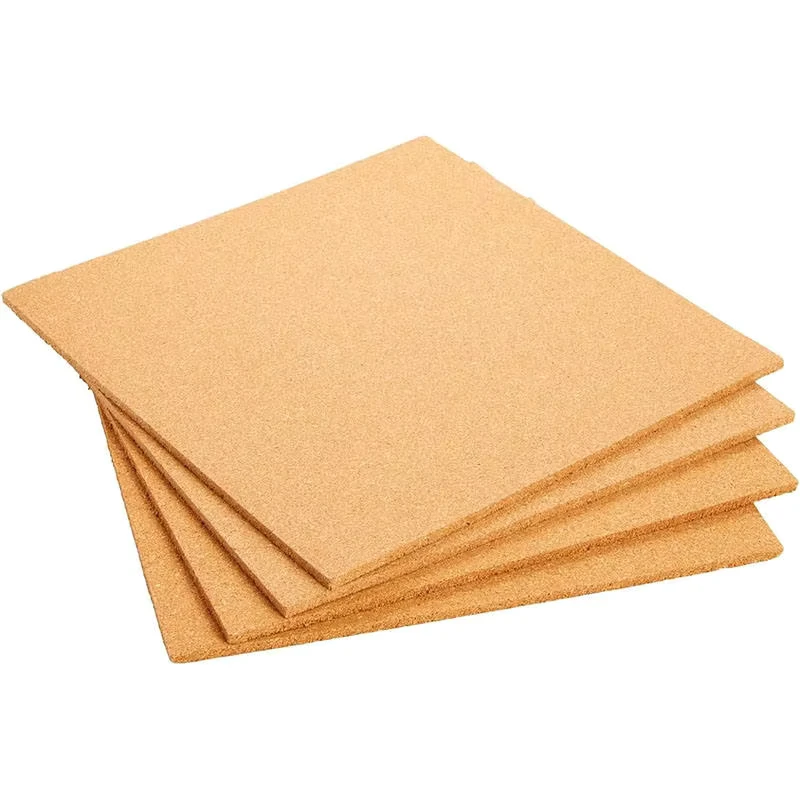 Self-Adhesive Round Cork Pads Scratch-Resistant Anti-Slip Cork Gaskets for Furniture and Glass
