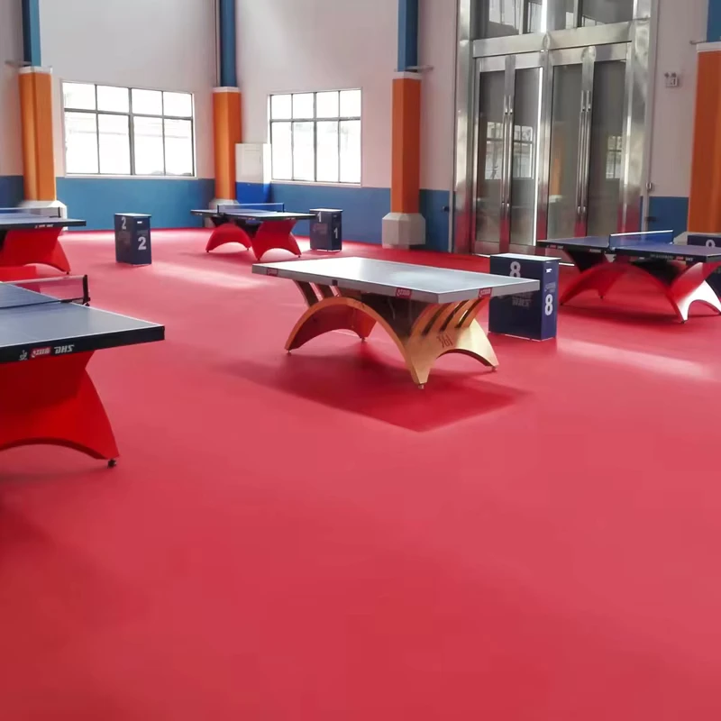 Shockproof PVC Sports Vinyl Flooring Rolls for Kids Play Area Indoor Court