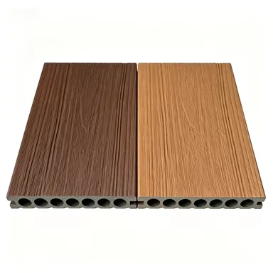 Single Side Co Extruded WPC Decking Anti Mold Moisture Proof Public Area Decking