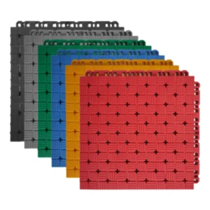 Slip Resistance Interlocking Sports Flooring Tiles Sport Court Tiles for Outdoor and Indoor Professional Sports Basketball Court