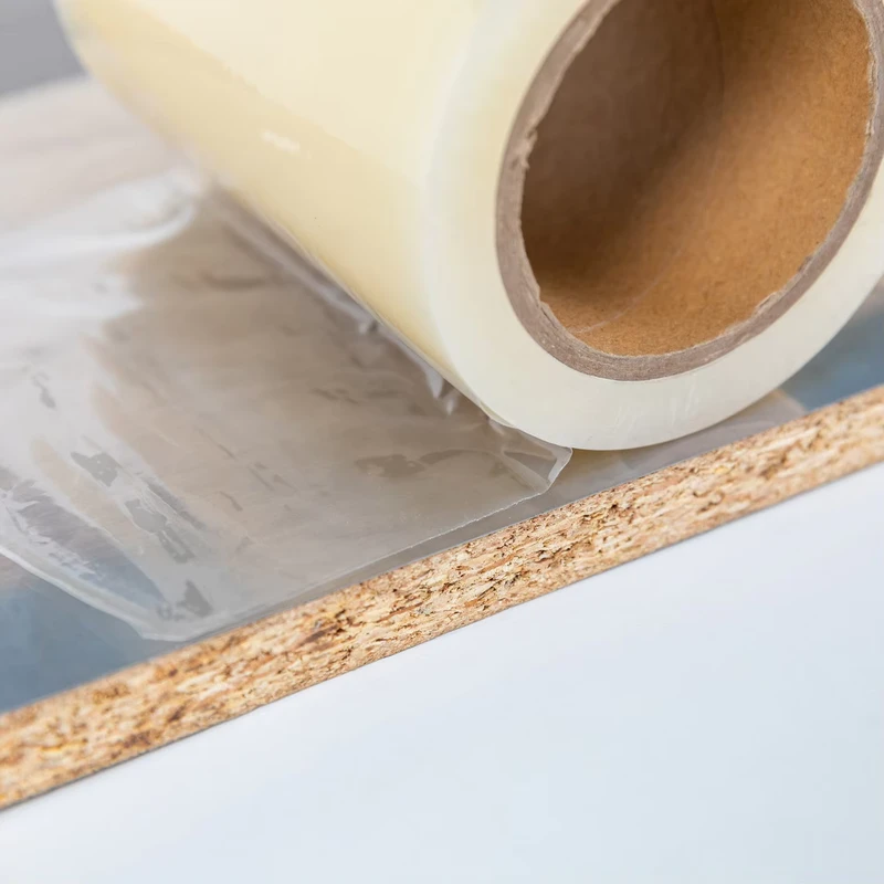 Soft PE Blow Molding Anti fouling Floor Carpet Protective Film Roll Easy to Stick Construction and Decorative Protection