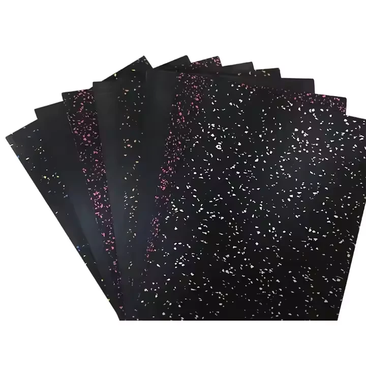 Soft Rubber Protective Flooring for Backyard Playground and Gym for Indoor Use