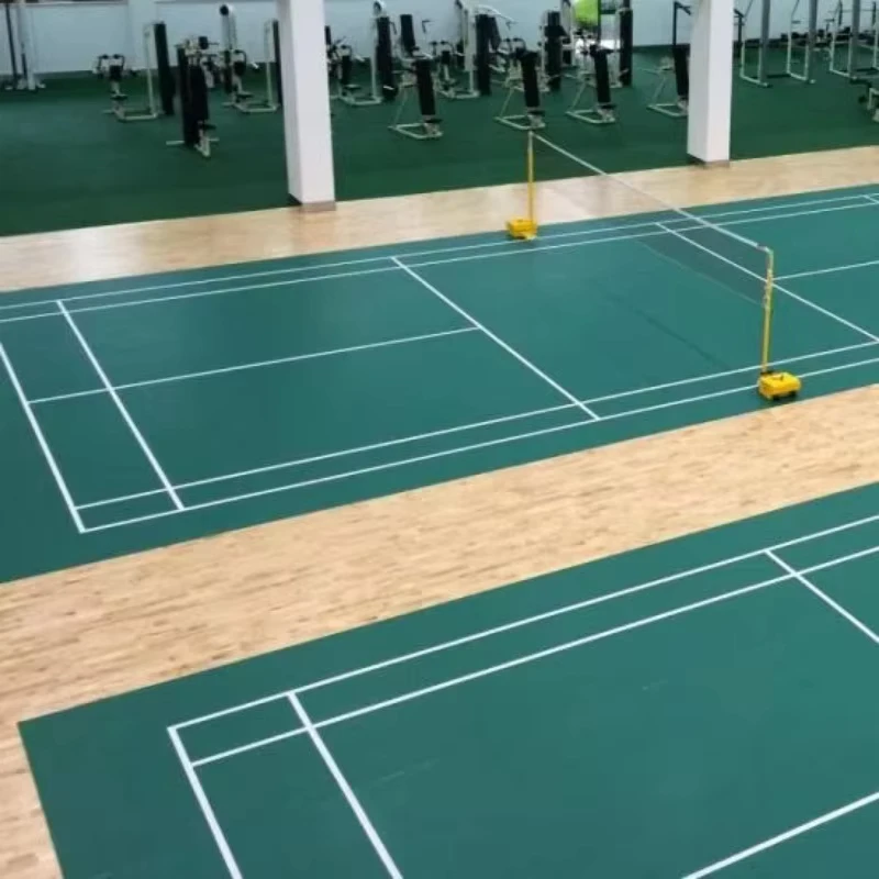 Soft Surface Anti Collision 4.5mm Indoor Outdoor PVC Sport Floor Mats for Sport Activity Room