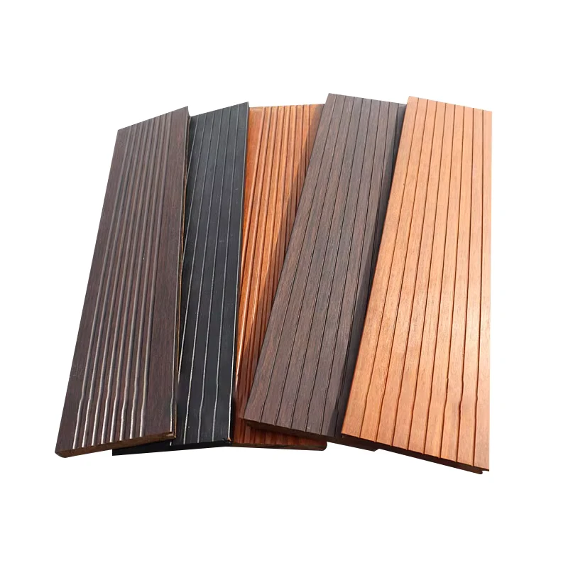 Solid Outdoor Bamboo Deck Wood Grain Flooring for Outdoor Furniture