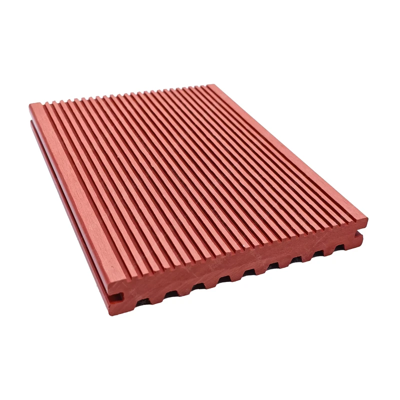 Solid WPC Flooring Wood Plastic Composite Decking Panel Outdoor Anti fading Anti rot Wpc Decking