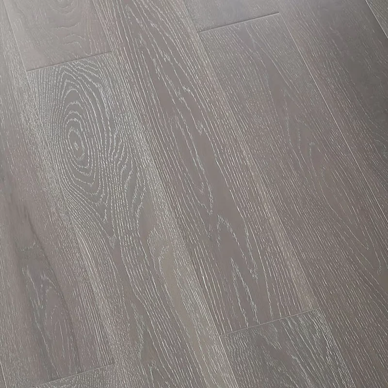 Solid Wood Interior White Oak Engineered Flooring Waterproof Natural Wood Bamboo Hardwood Veneers Wide Plank