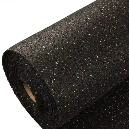 Soundproof Rubber Mat Noise Insulation Anti-Vibration Flooring Underlay for Gym Studio Apartment Home Theater Protection