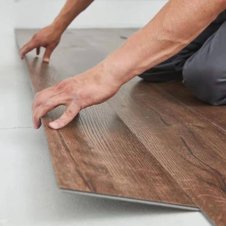Spc Vinyl Sheet Flooring Click Lock Interlocking Plastic Planks Vinyl Laminate 5mm 6mm 7mm 8mm 4mm Spc Flooring