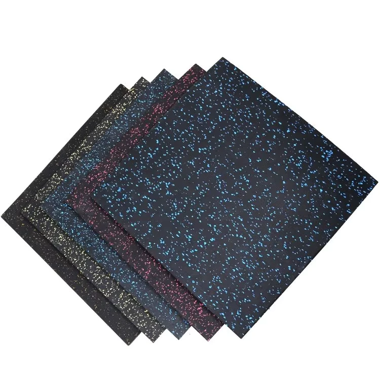 Sports Flooring Rubber Mat Indoor Amusement Park Fitness Shock Absorb Floor