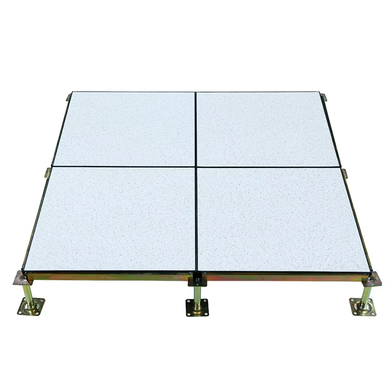 Steel Anti Static Access Floor HPL Veneer to Be Filled High Strength Foamed Cement to Be Used for Switch Room Data Center