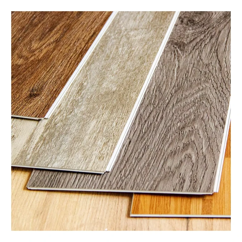 Stone Plastic Luxury Vinyl Flooring PVC Plank 4mm 5mm 6mm 7mm 8mm 10mm 12mm Waterproof Eco Friendly SPC Click Vinyl Flooring