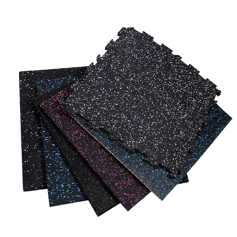 Strength Training Cushioning Floor Shock Pad Gym Mats Protective Flooring Rubber Flooring