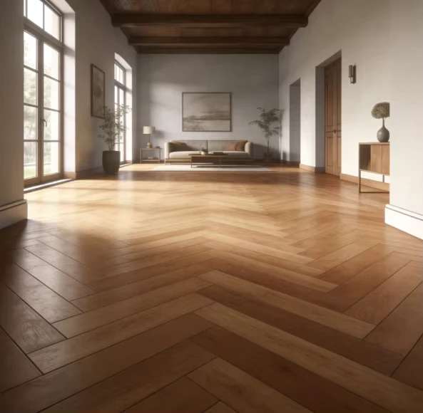 Stylish Premium Functional Wood Laminate Flooring for Modern Home Organization