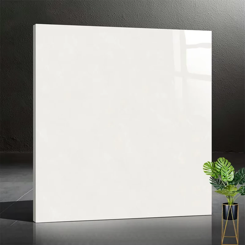 Super Flat Diamond Glazed Stone Imitation Texture Porcelain Floor Tile 800×800 Modern Design for Villa Home Commercial Use