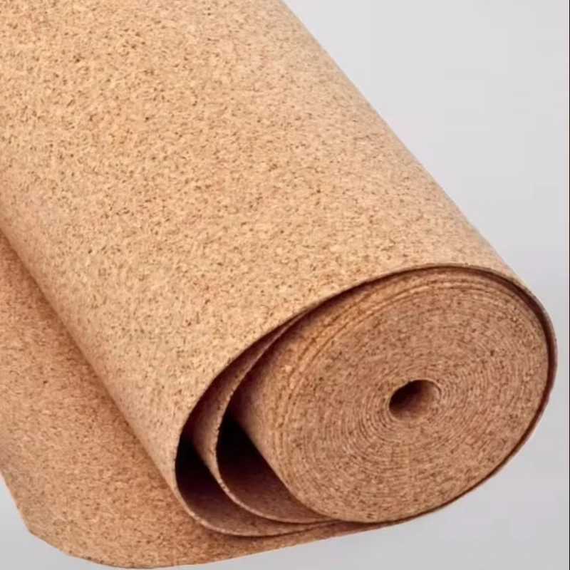 Supplier Sale Cork Mat Manufacture Fire Resistance Heat Insulation Cork Underlayment Roll for Wood Flooring