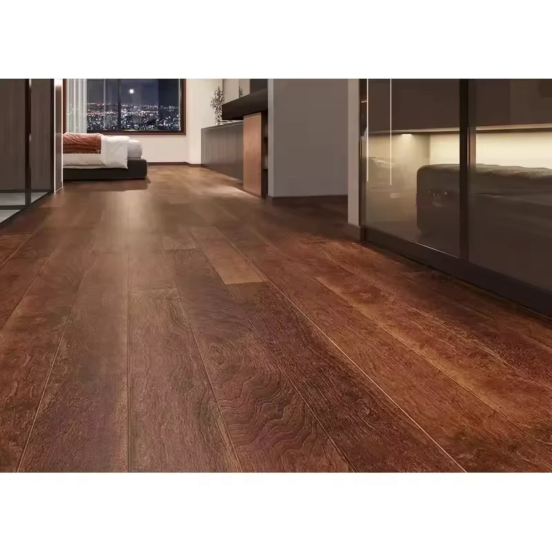 TAP & GO Modern Design Click Wooden Maple Floor Smooth Solid Engineered Indoor Villa HDF Wood Flooring