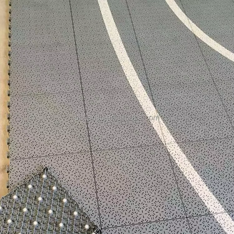 TIANSU Waterproof Moisture Proof and Free of Parasites Basketball Suspended Flooring