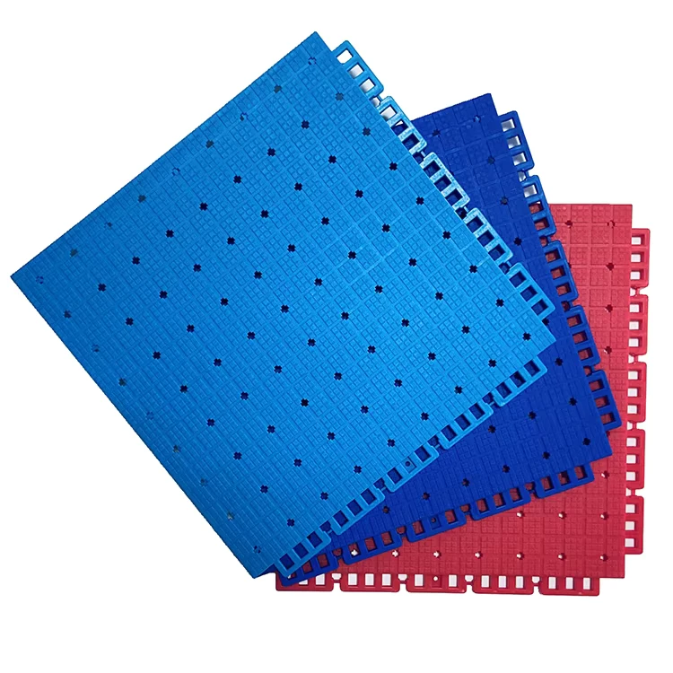 TPE Material Floor Interlock Anti Static Interlocking Floor for Basketball Court