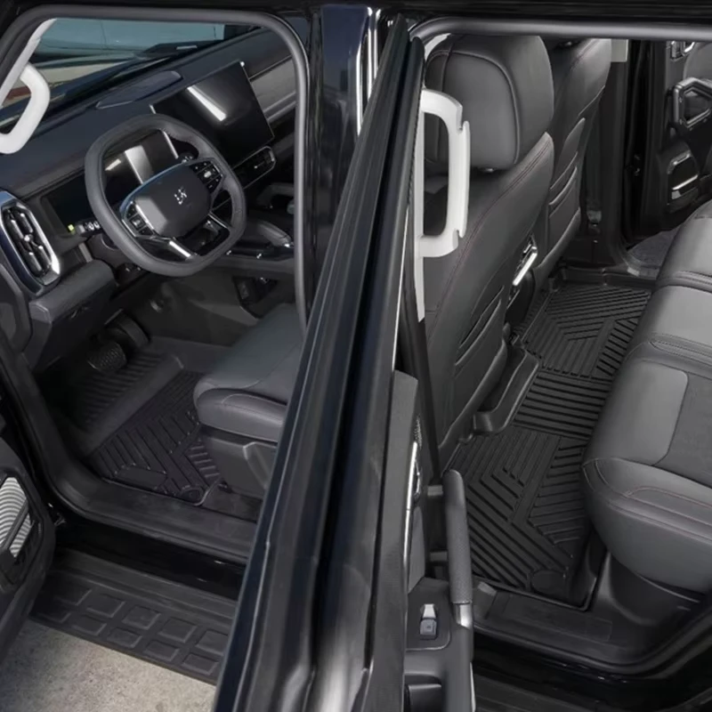 TPE Waterproof Anti slip Floor Mats Set 10MM Thick Full Set for Jetour T2 Traveler