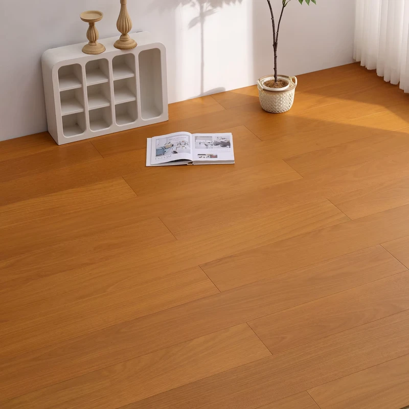 Tauari 3 Ply Solid Wood Flooring Natural & Modern Style Home Use Heating Compatible Factory Direct
