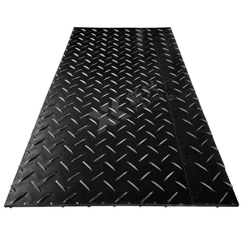 Temporary Event Floor Covering HDPE UHMWPE Anti Slip Nonslip Plastic Ground Mat Cutting Service Fireproof Waterproof High