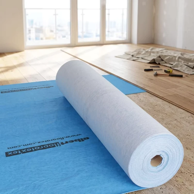 Temporary Floor Protection Mat Self adhesive Tear Resistant PE Floor Protector for Construction Renovation
