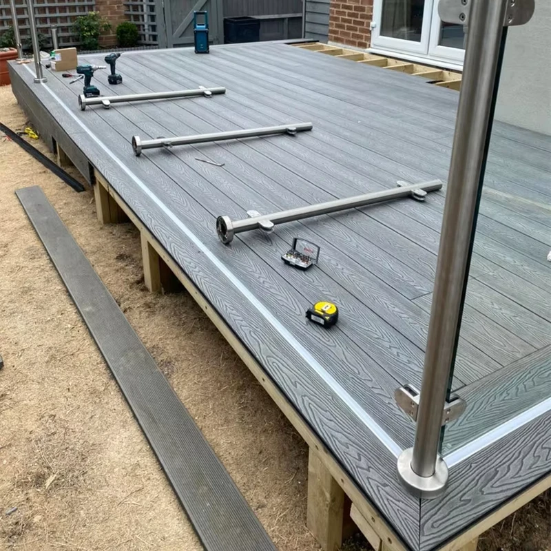 Terrace Decking Complete Kit Durable Product WPC Boards