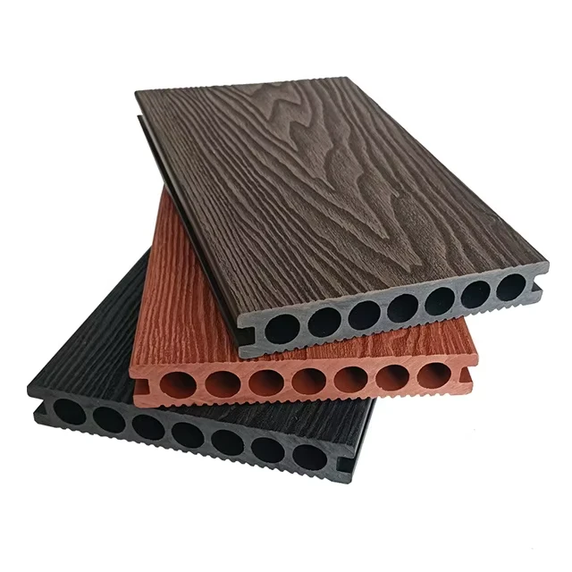 Terrace Patio Deck Tiles Hybrid Floor Boards WPC Composite Decking