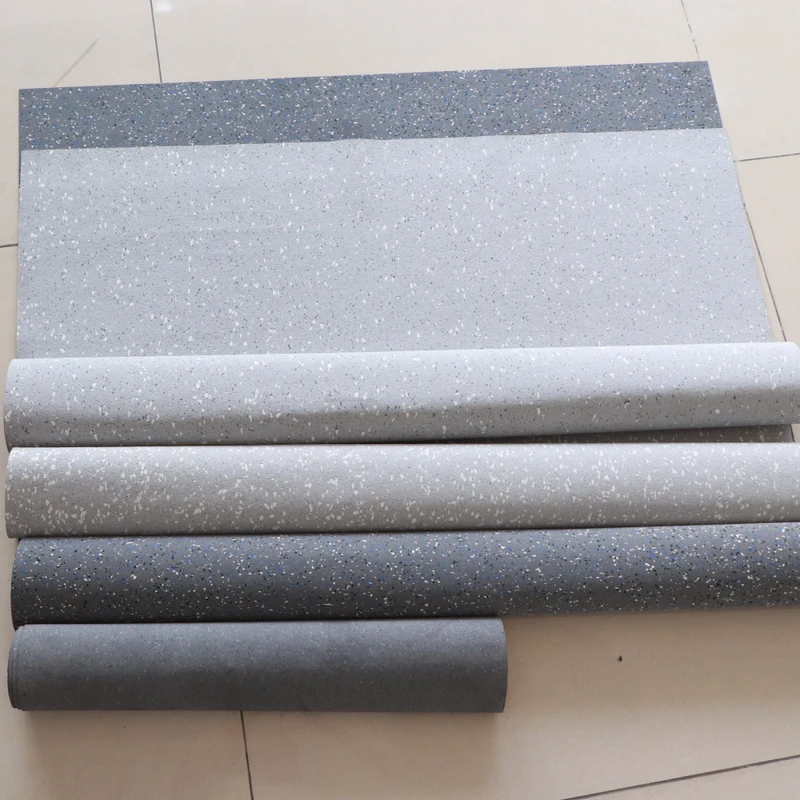Thickened EPDM Non Slip Gym Rubber Roll Waterproof Wear Resistant Shock Absorption Soundproof Protective Flooring