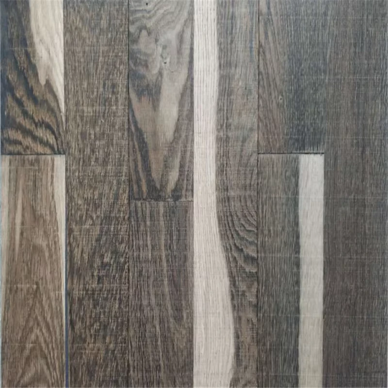 Three Layer Oak Wood Flooring Antique Multi Color Wood Flooring