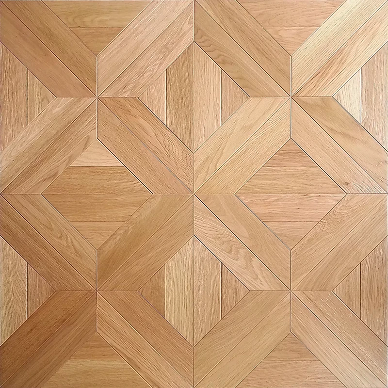 Tile Flooring Floor Wood Grid Black and White Oak Flooring Apartment Modern Interior 10mm
