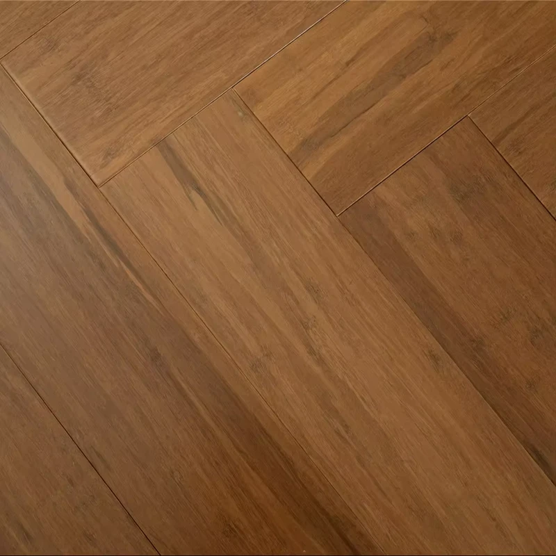 Traditional Design High Quality Herringbone Bamboo Flooring for Apartment and Living Room Water Resistant with 5+ Year Warranty
