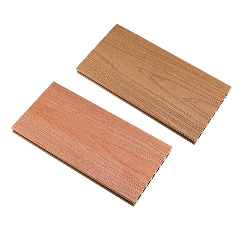 Traditional Style WPC Decking Smooth Wood Texture for Outdoor Use