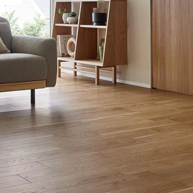 Traditional Textured Brushed Surface Moisture Proof Engineered Timber Flooring Wide Oak Planks