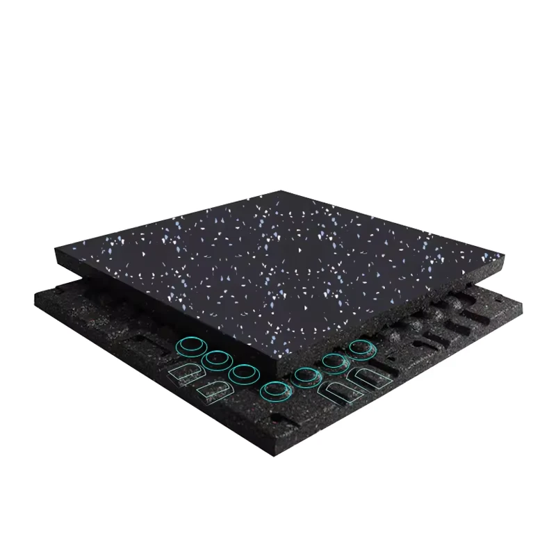 Training Floor Gym Mats Protective Flooring Interlocking Rubber Gym Mats