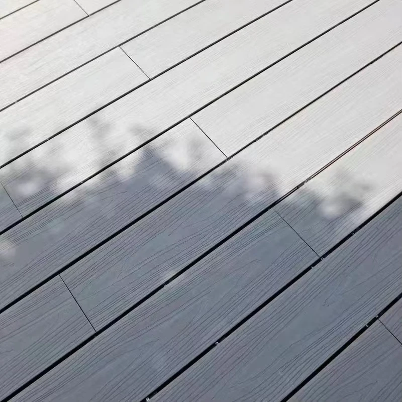 WPC Decking Capped Composite Decking Boards Waterproof Modern Outdoor Patio Garden Poolside Wood Plastic Composite Flooring Easy