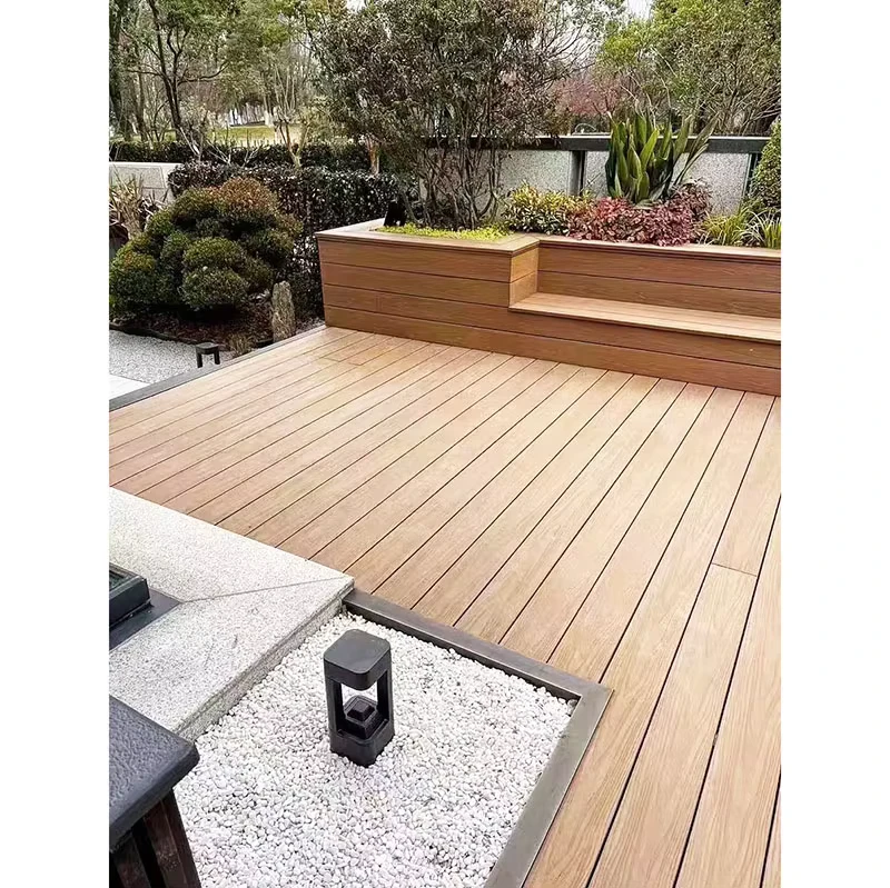 WPC Decking Outdoor Wood Plastic Composite Eco friendly Decorate Decking Wpc Outdoor Flooring