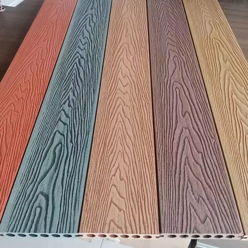 WPC Decking Waterproof Eco-Friendly Wood Plastic Composite Outdoor Flooring