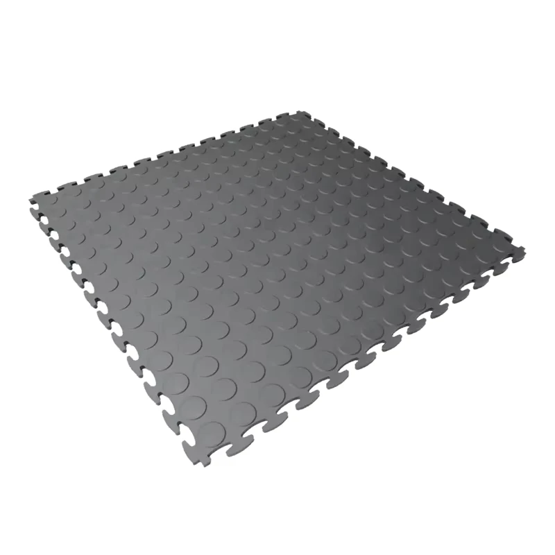 Warehouse Plastic Floor Anti Slip Eco Friendly Waterproof Plastic Flooring PVC Garage Interlocking Click Plastic Floor Tile