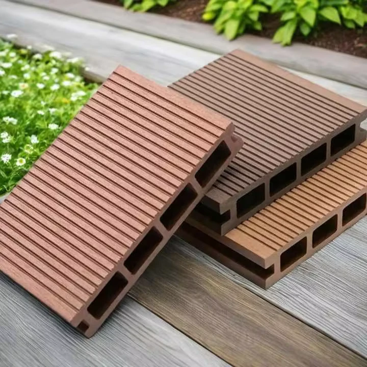 Waterproof Anti Slip WPC Decking Wood Plastic Composite Outdoor Flooring for Garden Balcony Patio