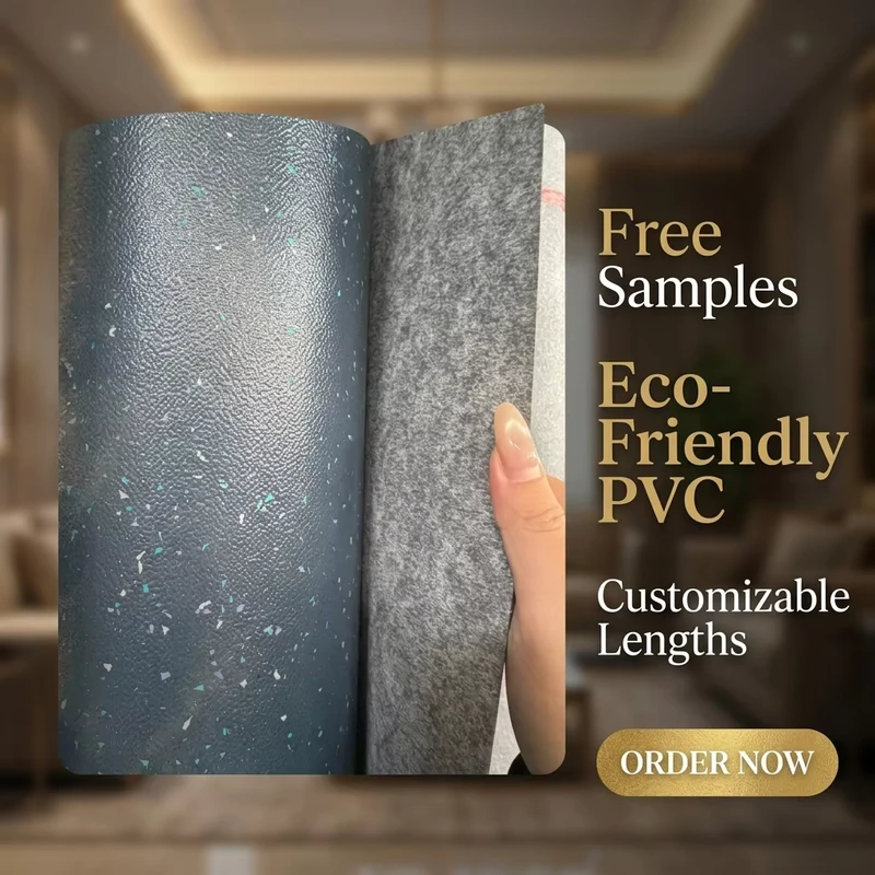 Waterproof Anti Slip Wear Resistant Customizable Industrial Design Vinyl Flooring Roll for Bus and Outdoor Use