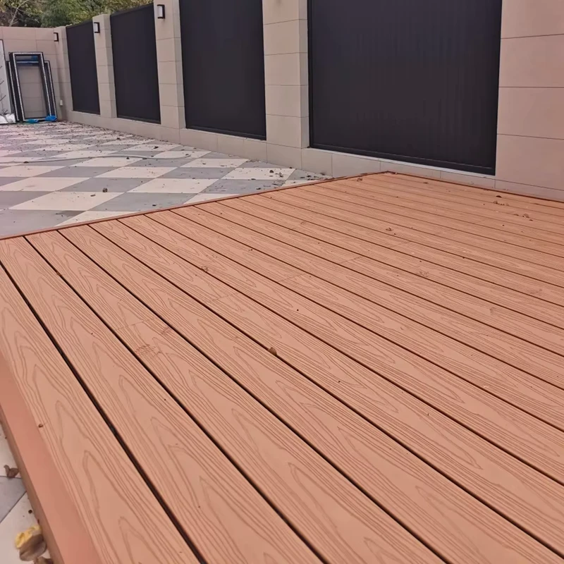 Waterproof Composite Decking for Balcony Patio Wood Plastic Composite Decking