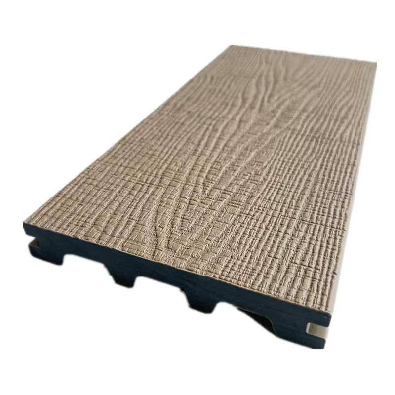 Waterproof Composite WPC Wood Decking Hard Wearing Outdoor Patio Decking