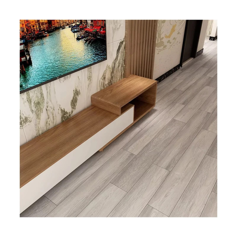Waterproof Durable Anti Static Interlocking Commercial Luxury Wooden Vinyl Floor Tiles
