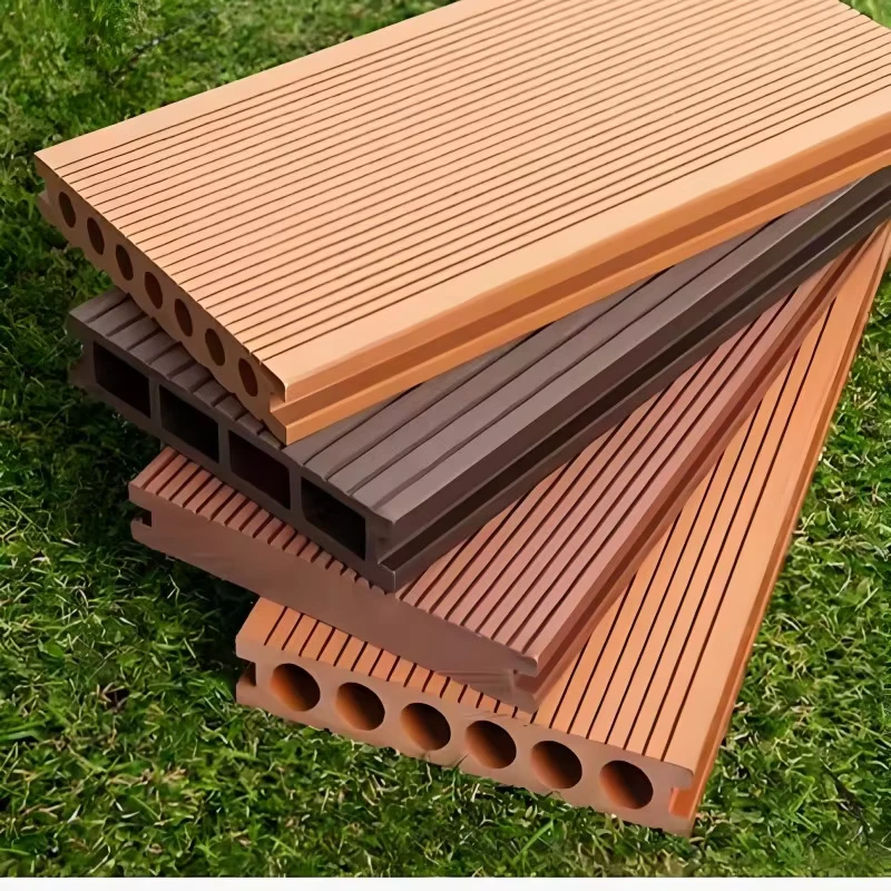 Waterproof Eco Friendly WPC Decking with Interlocking Installation for Indoor Outdoor Use in Hotels Schools Sports Venues