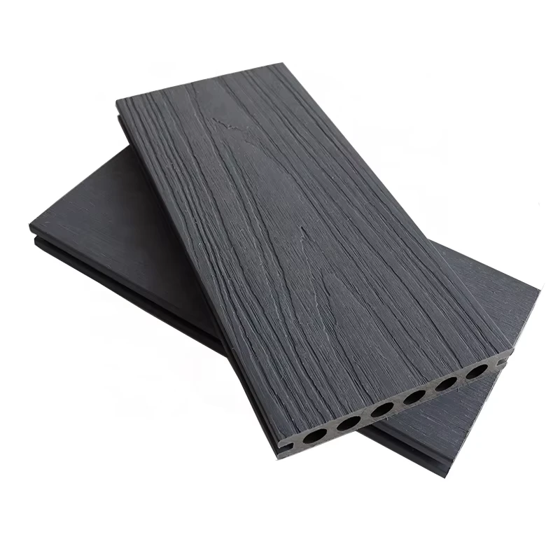 Waterproof Fireproof Balcony Garden Floor WPC Outdoor Flooring Plastic Deck Lumber Composite Deck Panel