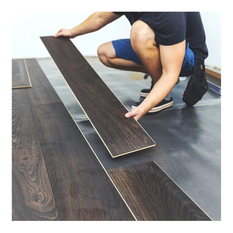 Waterproof Laminated Wood Flooring 12Mm German HDF
