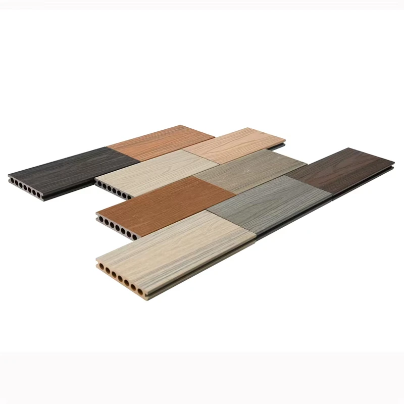 Waterproof Moistureproof High Quality Decking New Design Solid WPC Decking Hard Wearing WPC Solid Decking