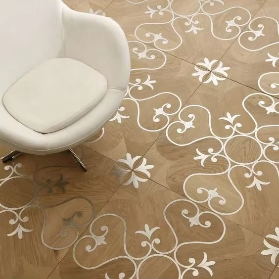 Waterproof Walnut Solid Wood Flooring Parquet with Steel