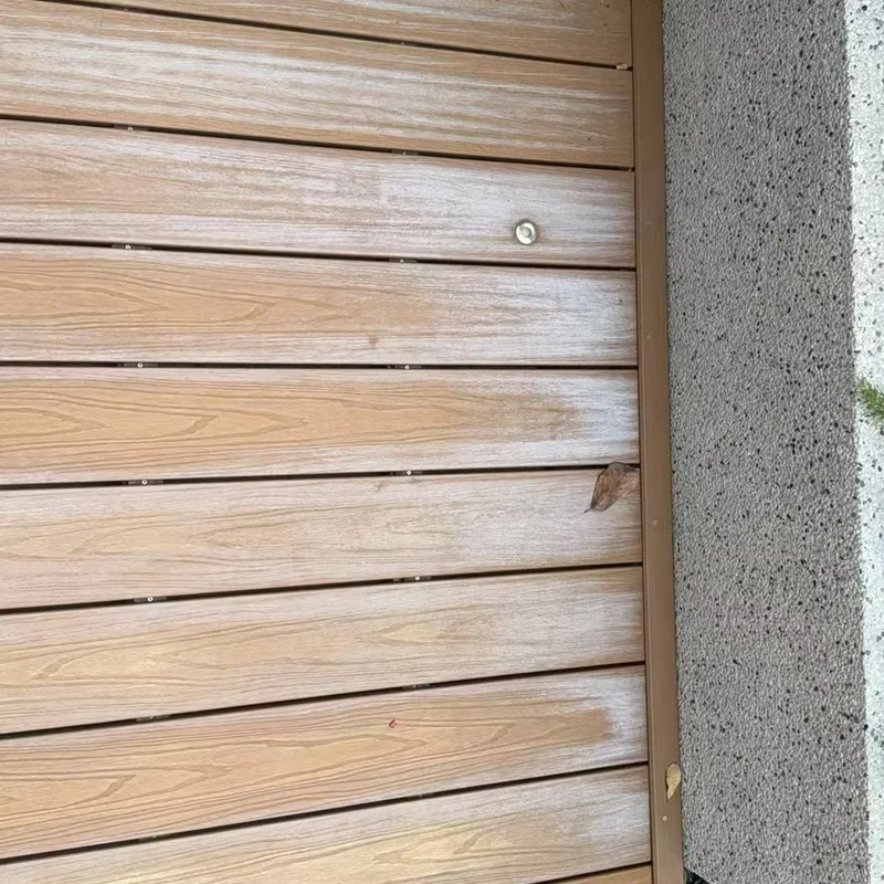 Waterproof Wood Grain WPC Engineering Flooring Teak & Maple Style with New Technology for Bathroom & Kitchen